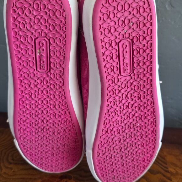 Coach tennis shoes hot pink - Picture 2 of 4
